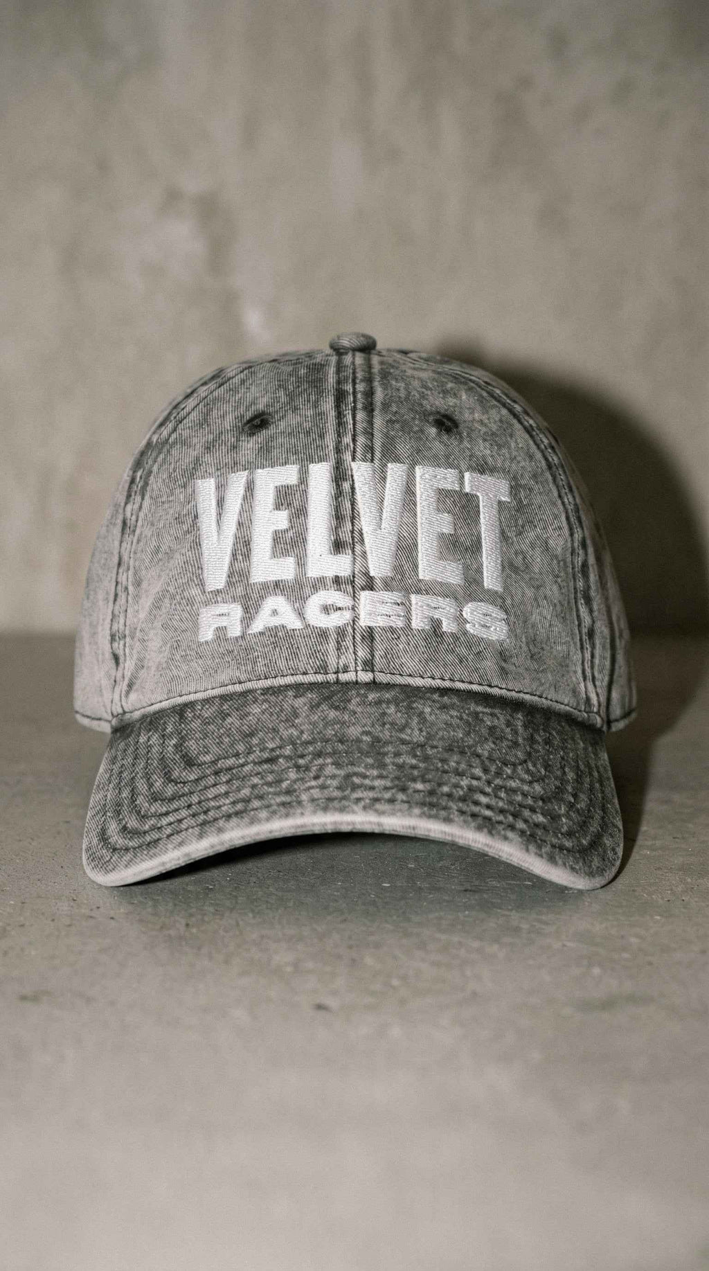 Velvet Racers Vintage Cap – Washed Cotton Twill Cap