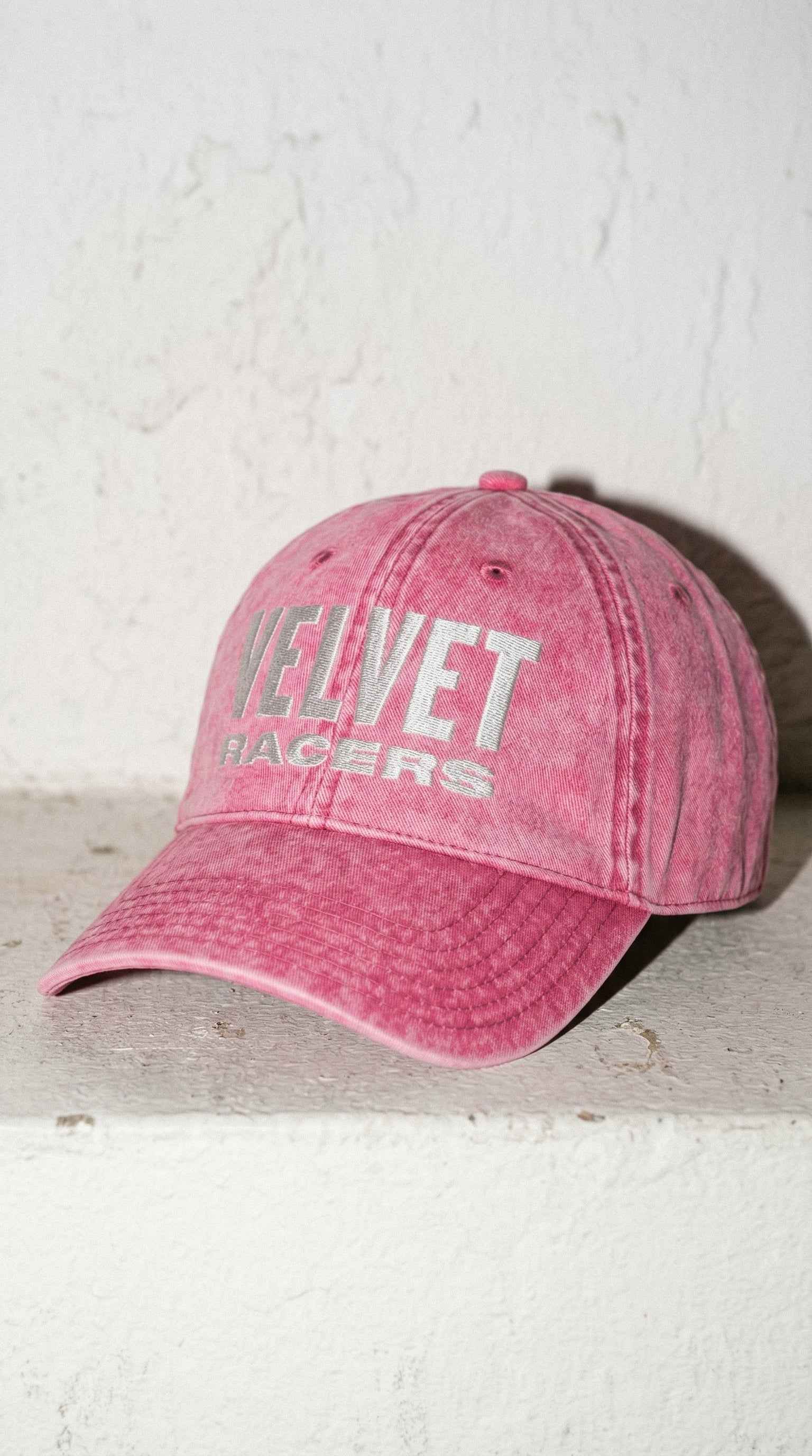 Velvet Racers Vintage Cap – Washed Cotton Twill Cap