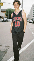 Chicago 10 Jersey — Retro Basketball Mesh Streetwear