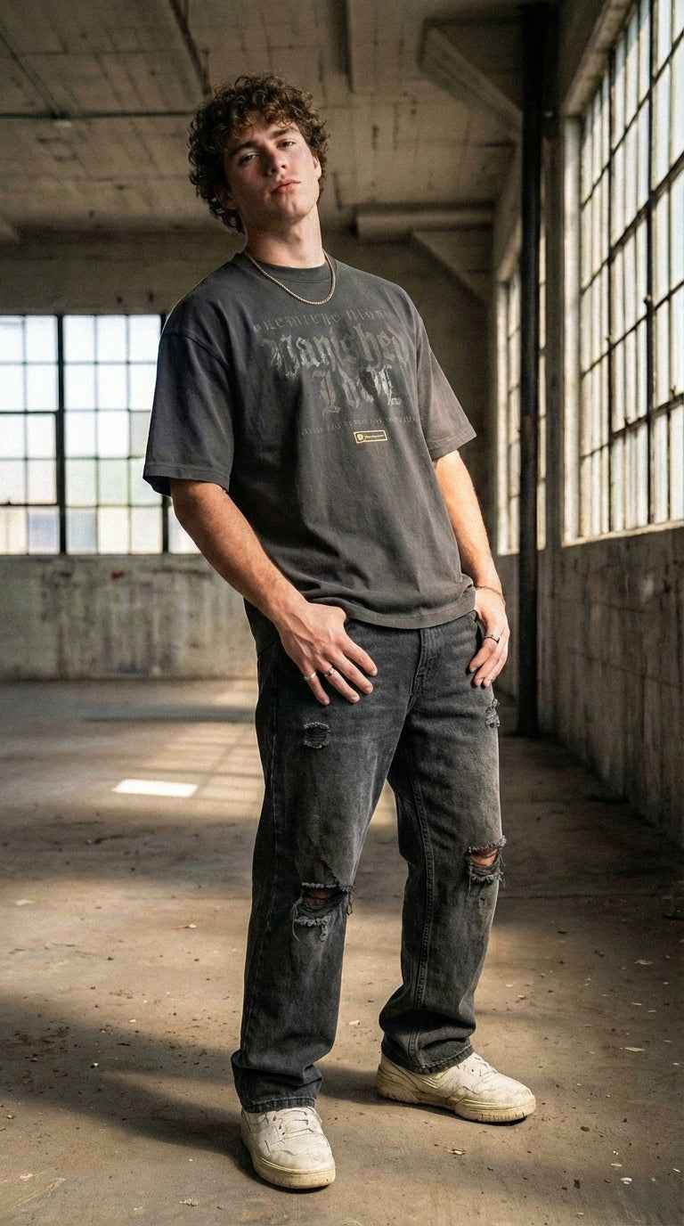 Vanished Idol Faded Oversized T-Shirt