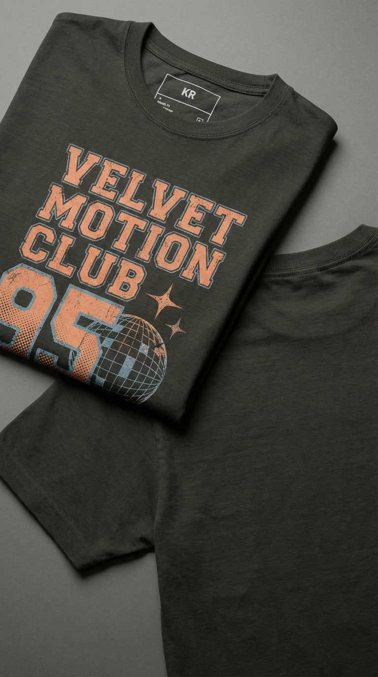 Velvet Motion Club Oversized Tee