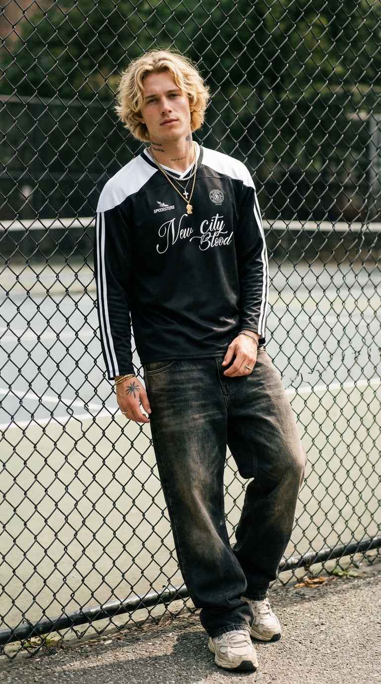 New City Blood Long-Sleeve Hockey Jersey
