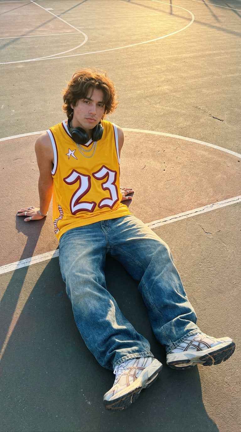 23 California Mesh Basketball Jersey