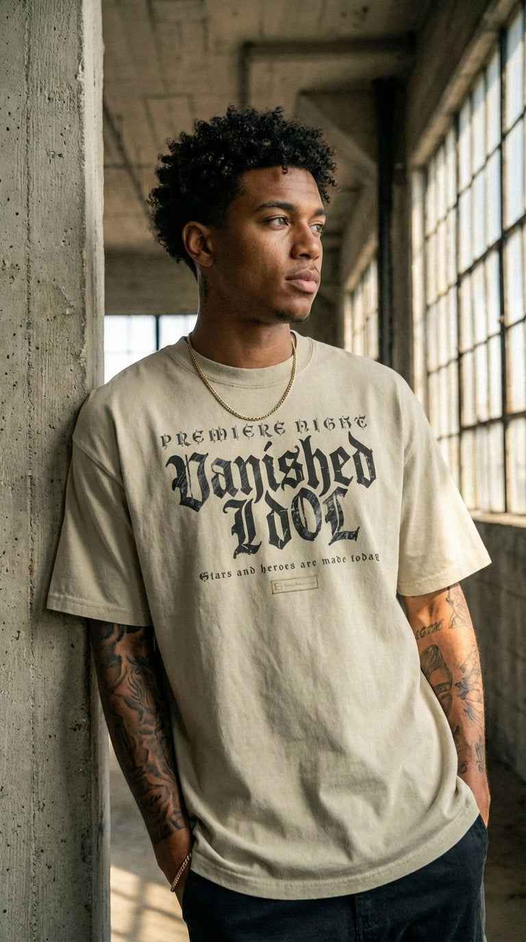 Vanished Idol Faded Oversized T-Shirt