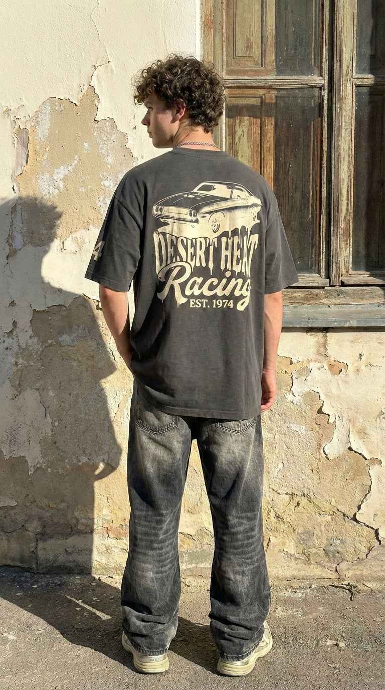 Desert Heat Racing Oversized T-Shirt