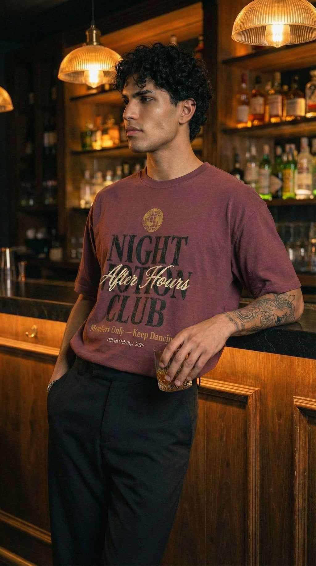 Night After Hours Oversized T-Shirt