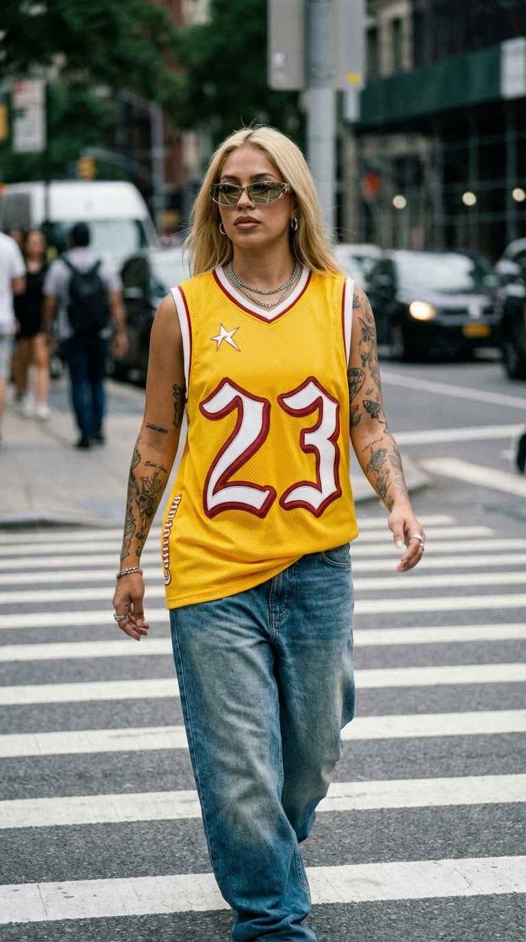 23 California Mesh Basketball Jersey