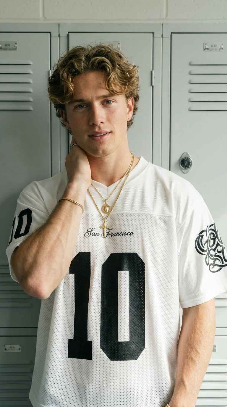 San Francisco Boxy Football Jersey