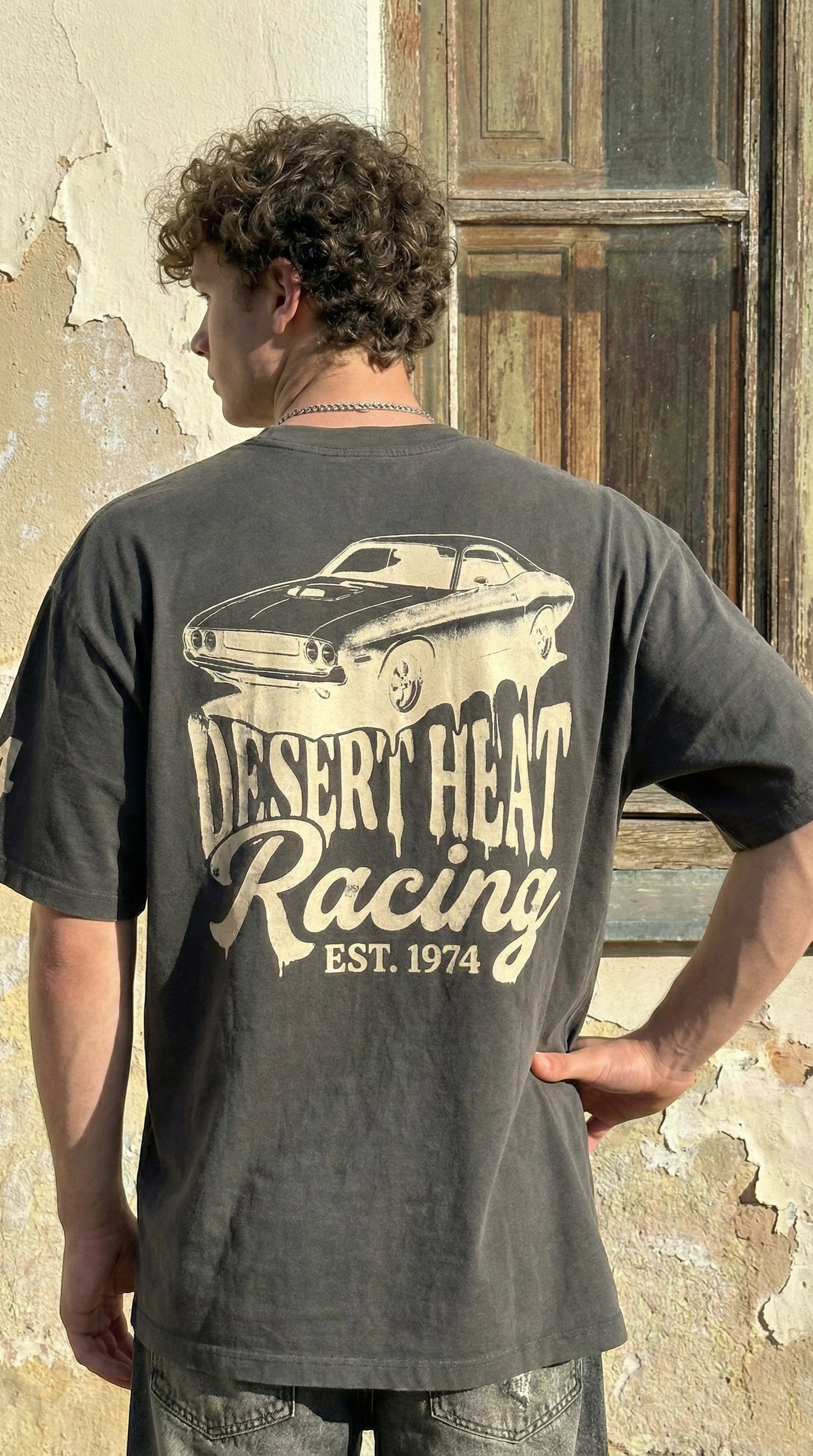 Desert Heat Racing Oversized T-Shirt