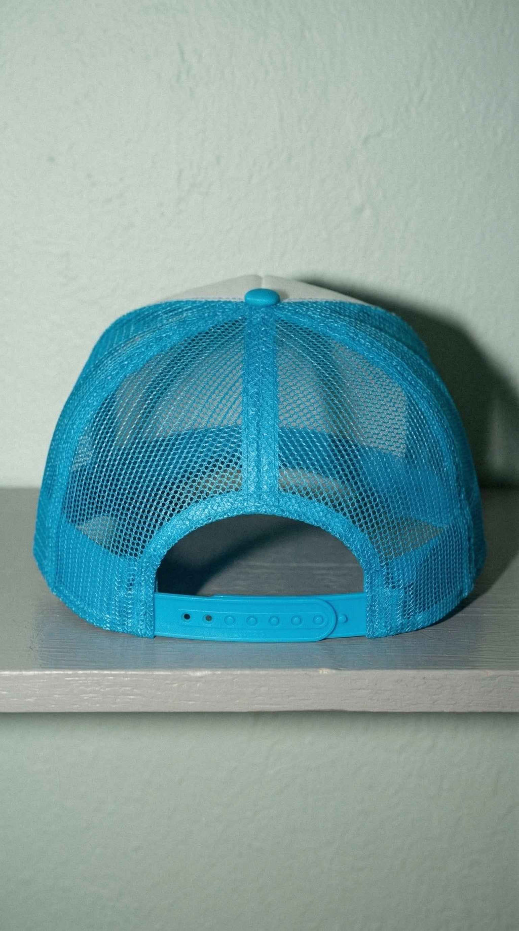Miami Trucker Hat — Embroidered Snapback Cap | Pink, Navy & Teal