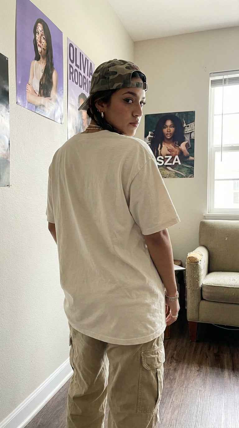 Women’s Faded Oversized Tee