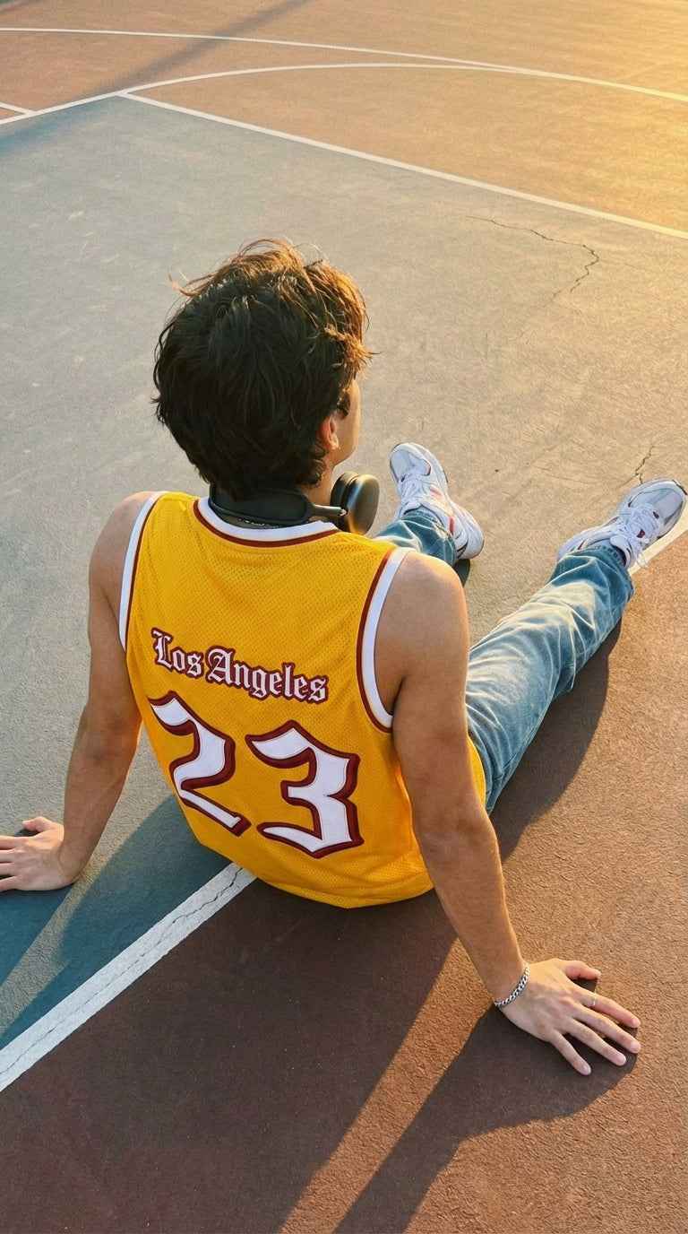 23 California Mesh Basketball Jersey