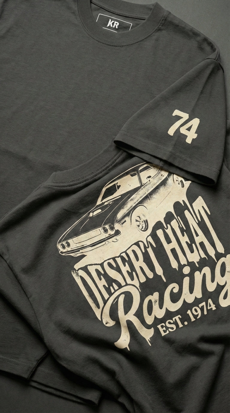 Desert Heat Racing Oversized T-Shirt