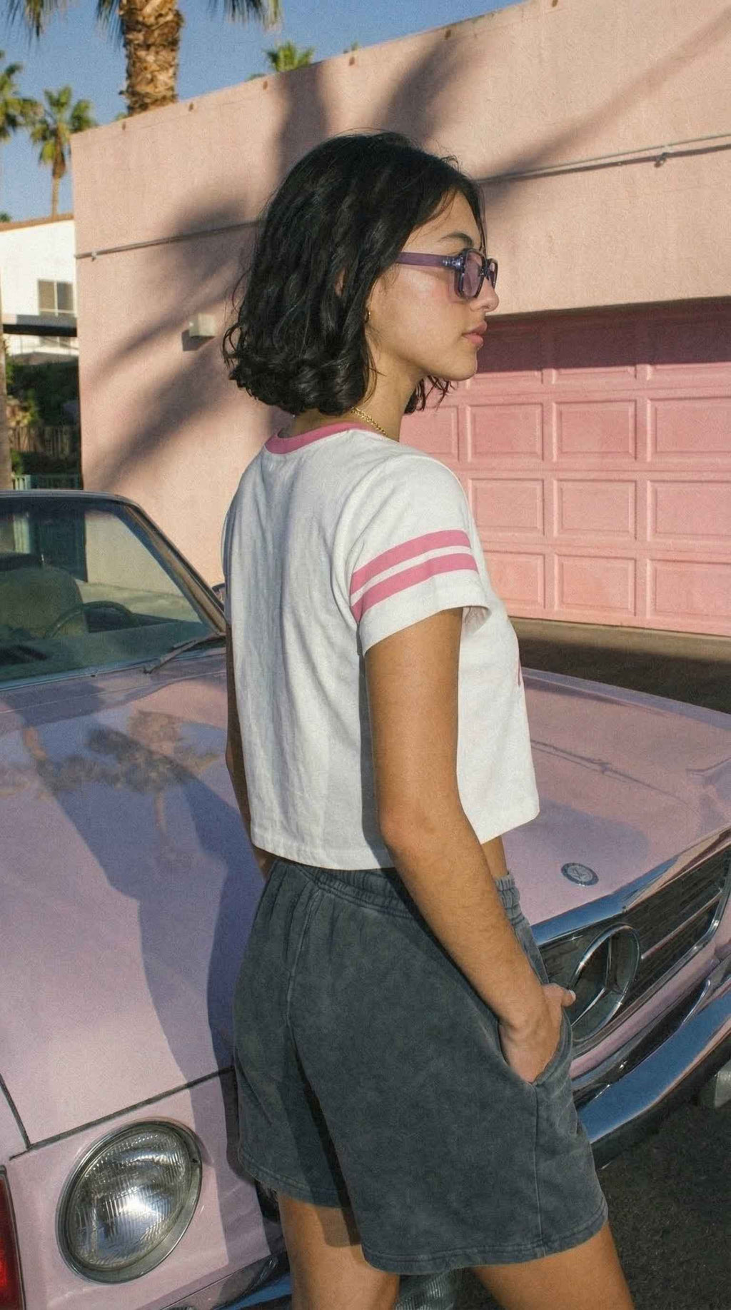 Pacific Athletics Retro Crop Jersey – 90s California Varsity Tee