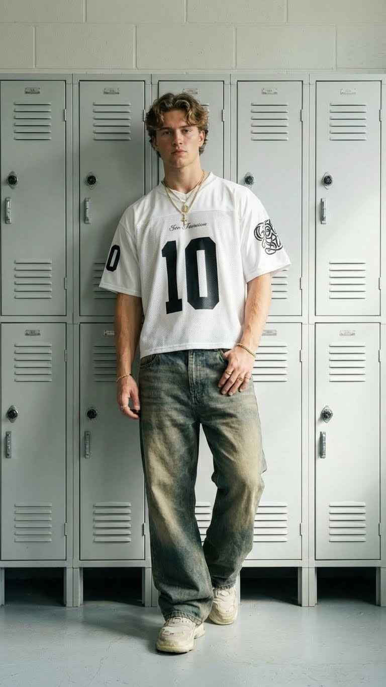 San Francisco Boxy Football Jersey