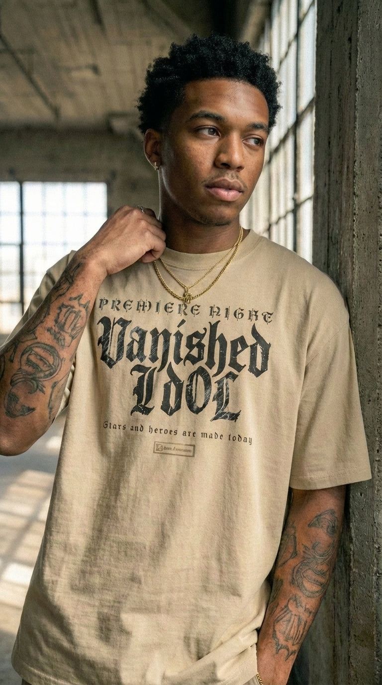 Vanished Idol Faded Oversized T-Shirt