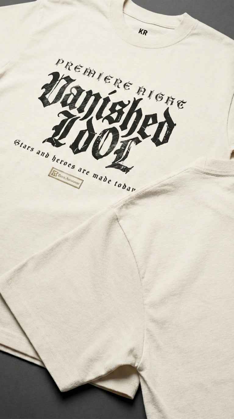Vanished Idol Faded Oversized T-Shirt