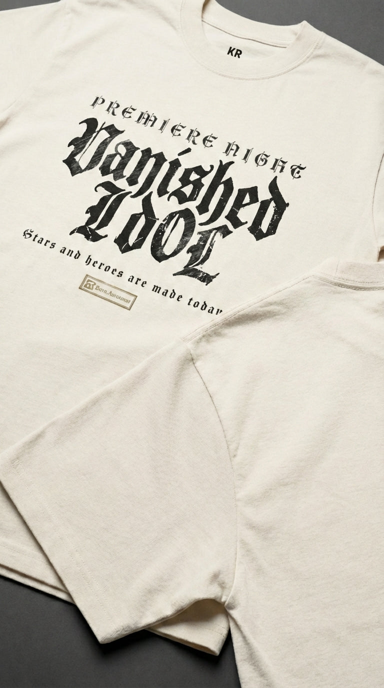 Vanished Idol Faded Oversized T-Shirt