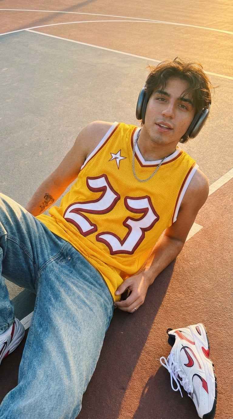 23 California Mesh Basketball Jersey