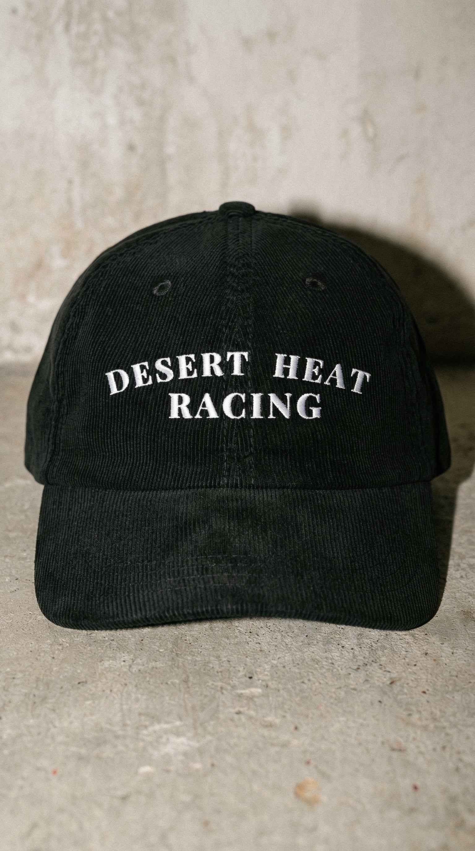 Desert Heat Racing Corduroy Cap – Vintage Streetwear Hat