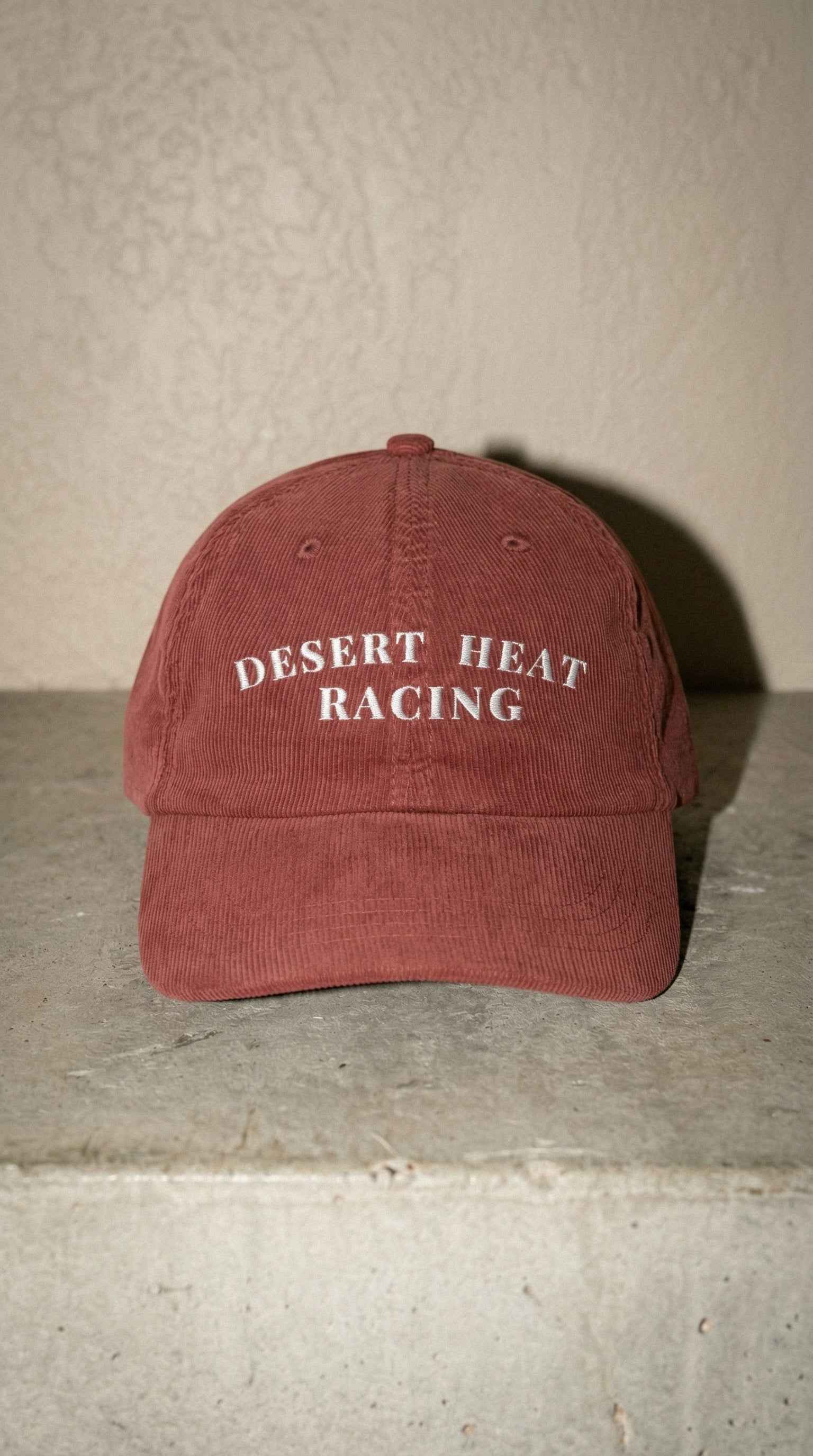 Desert Heat Racing Corduroy Cap – Vintage Streetwear Hat