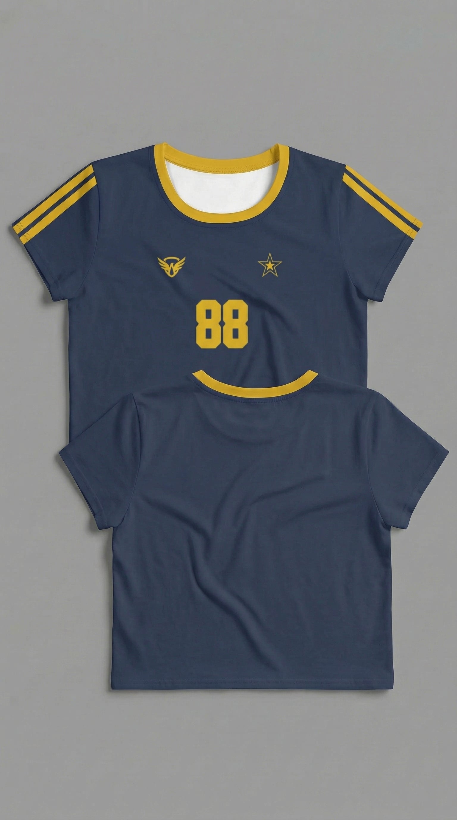 88 Cropped Retro Soccer Jersey