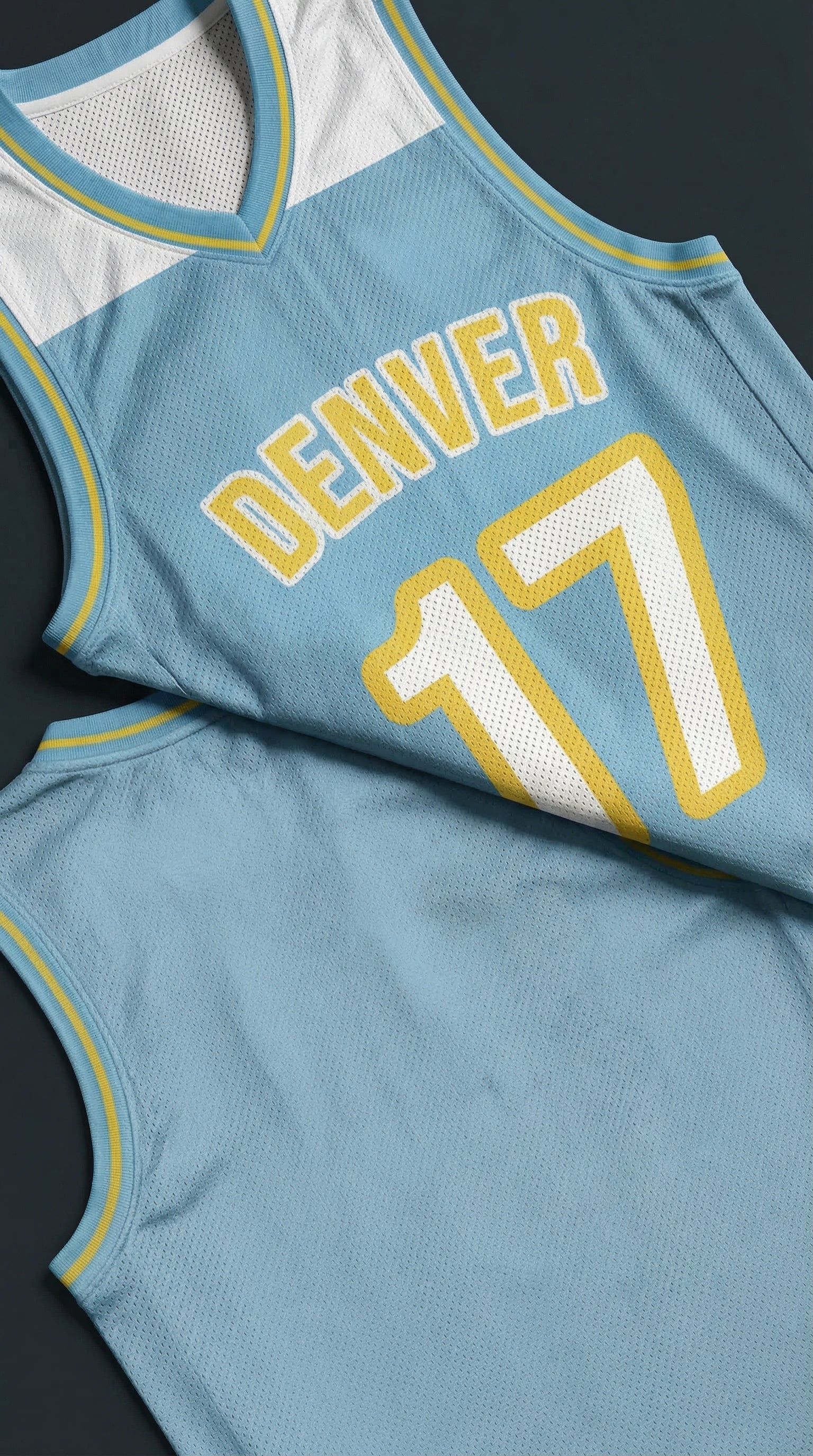 Retro Denver 17 Jersey — Basketball Streetwear Jersey