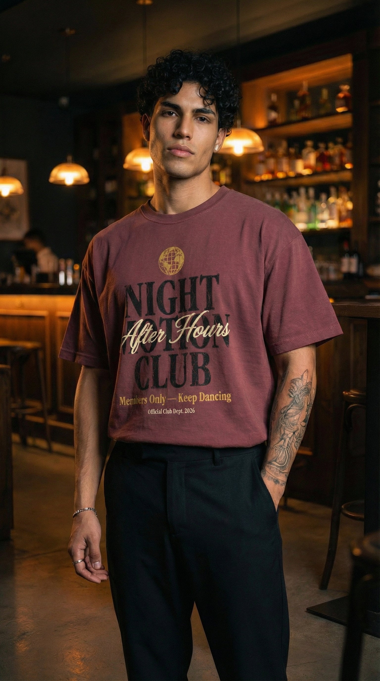 Night After Hours Oversized T-Shirt