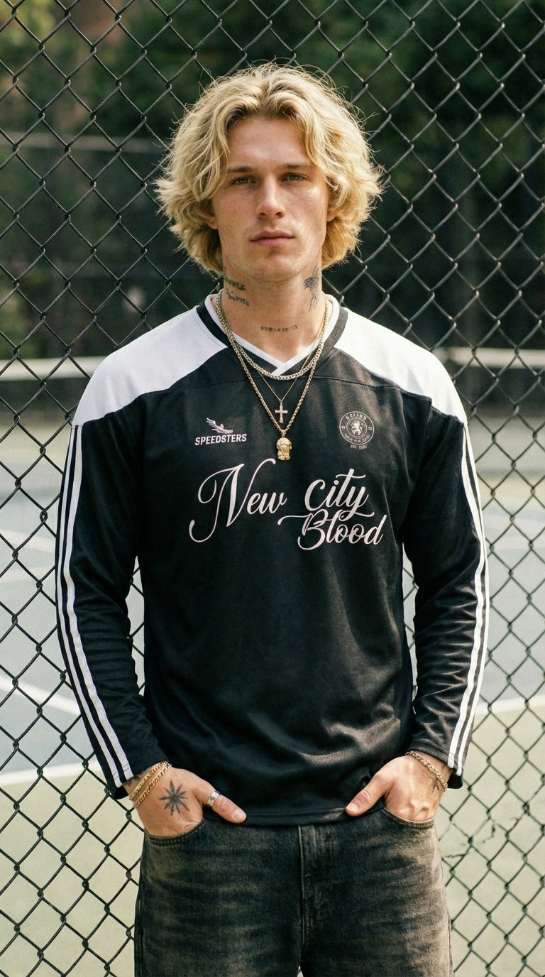 New City Blood Long-Sleeve Hockey Jersey