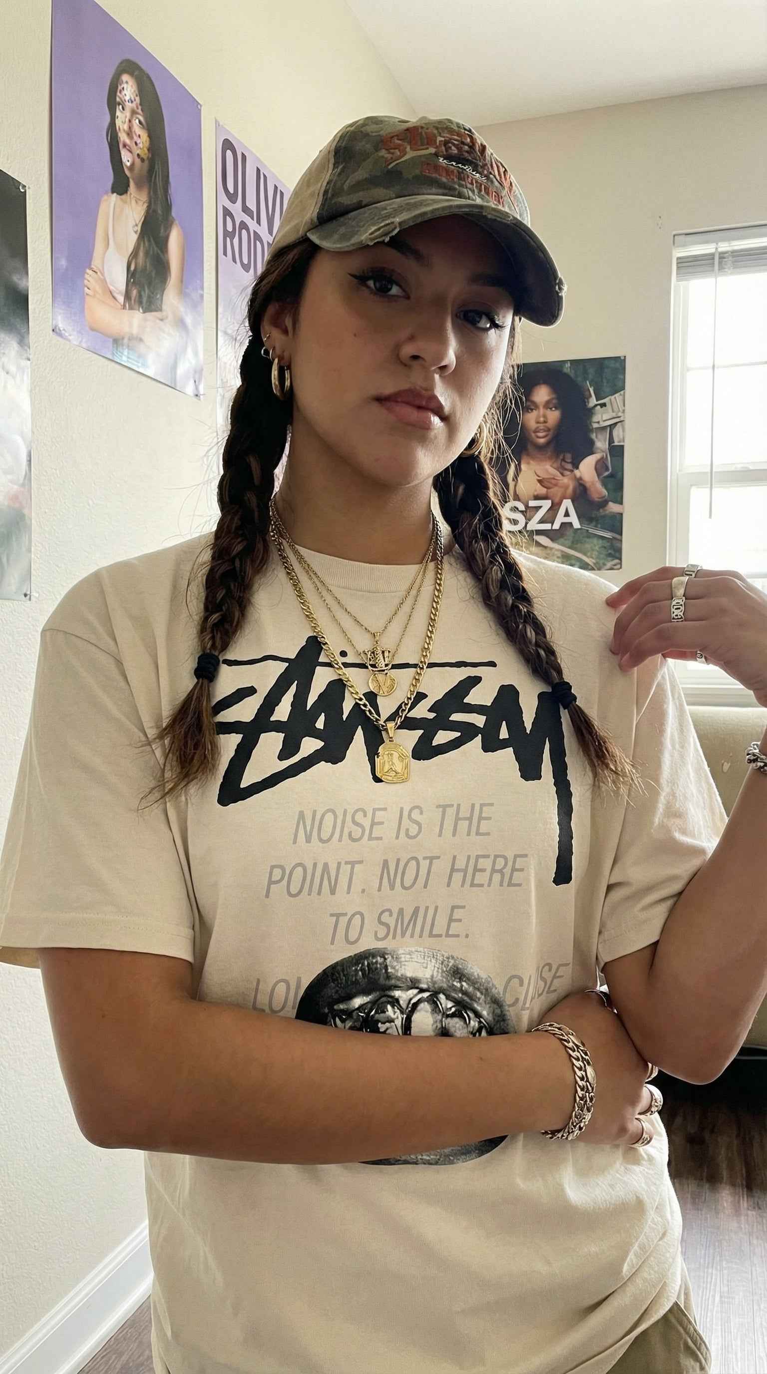 Women’s Faded Oversized Tee