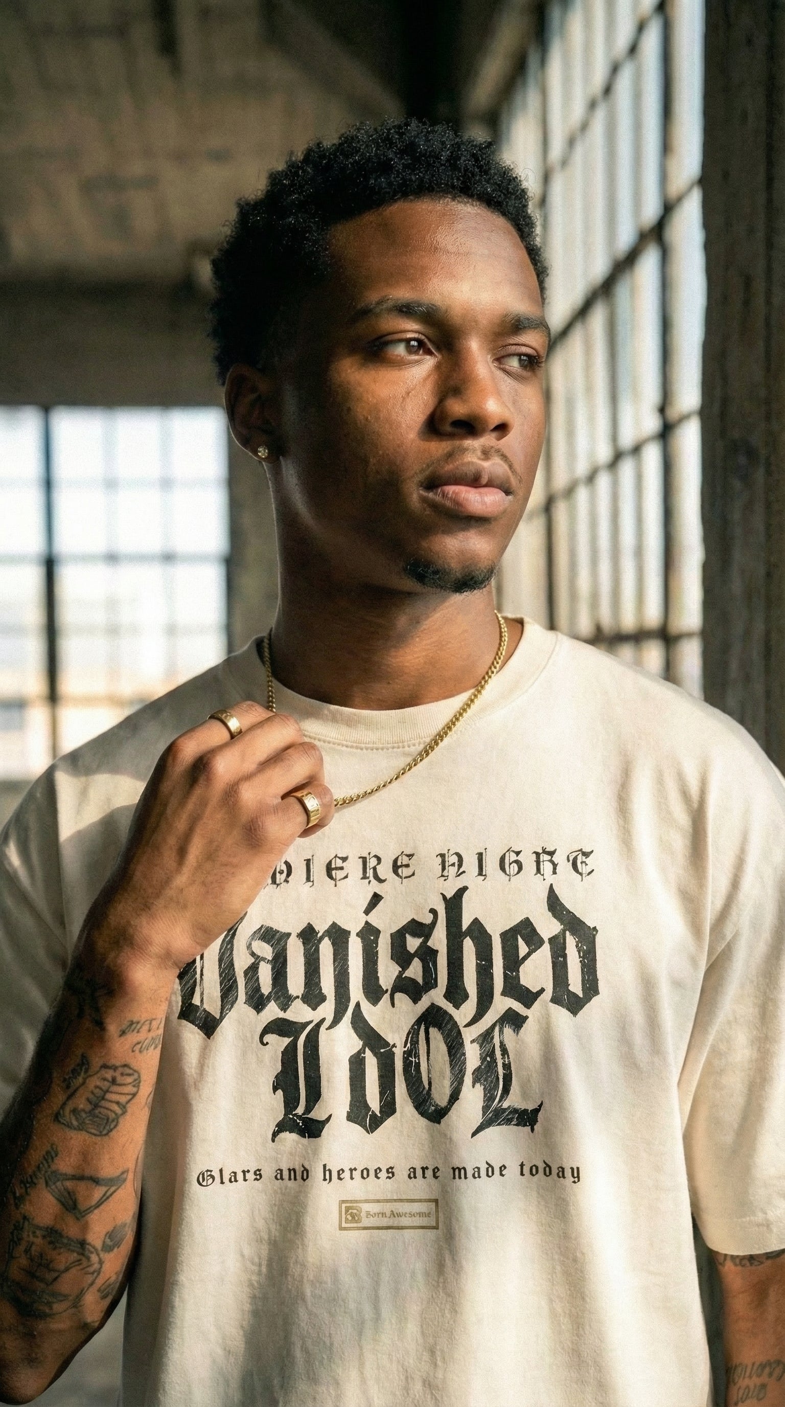 Vanished Idol Faded Oversized T-Shirt