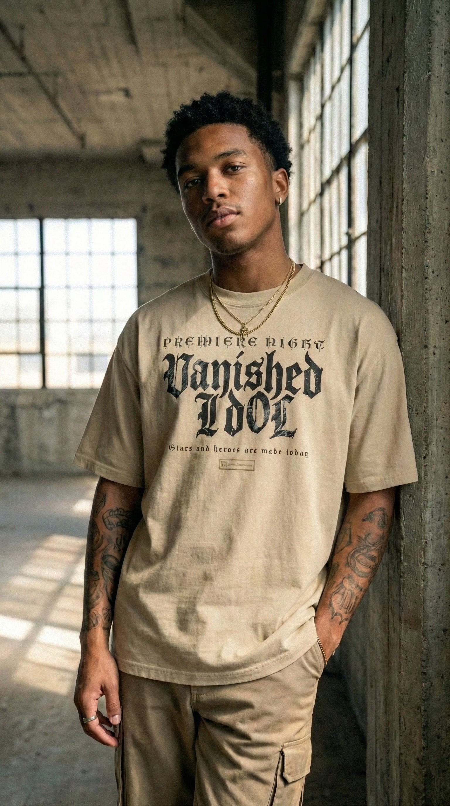 Vanished Idol Faded Oversized T-Shirt