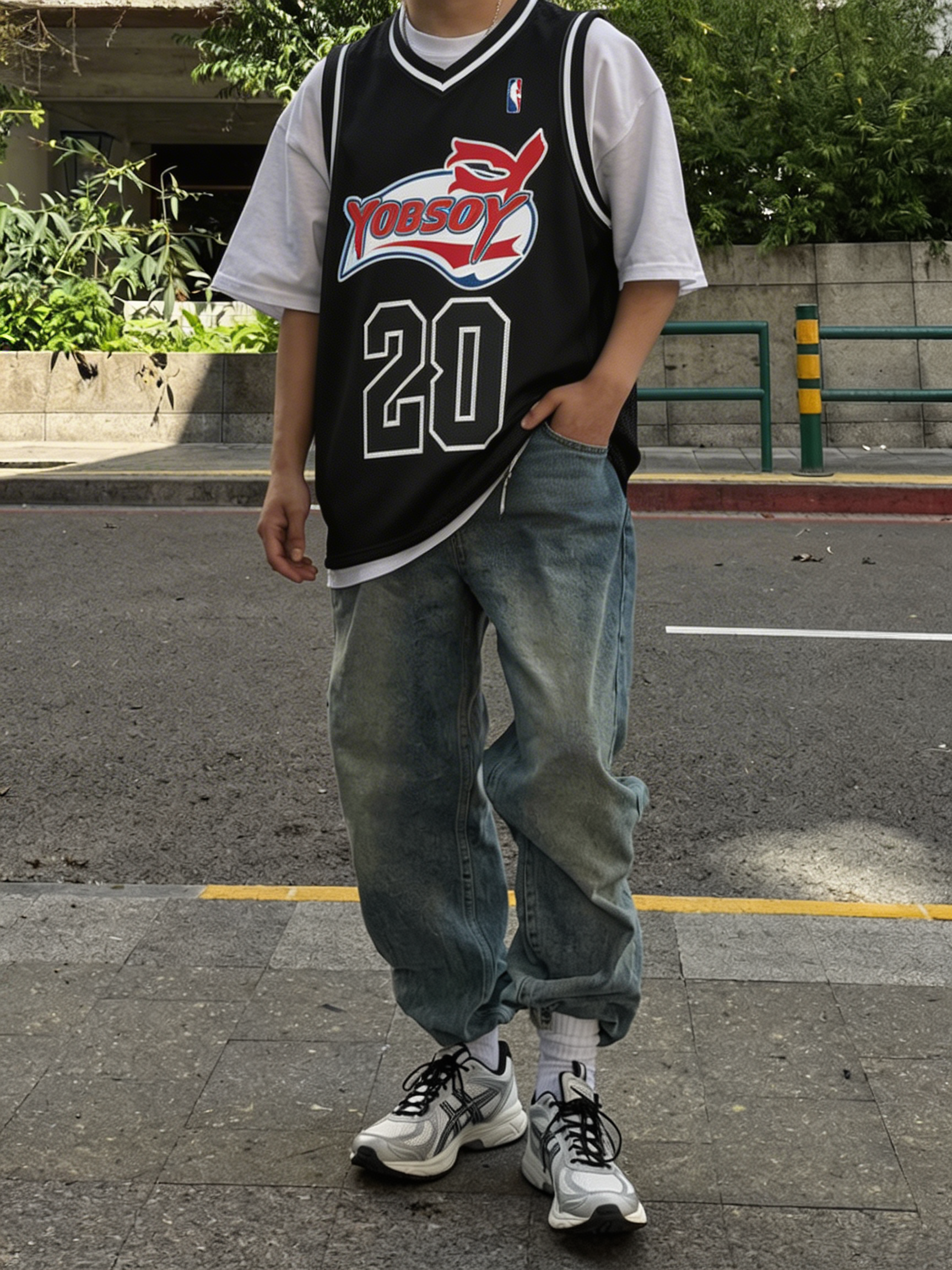 Y2K Street Basketball Jersey