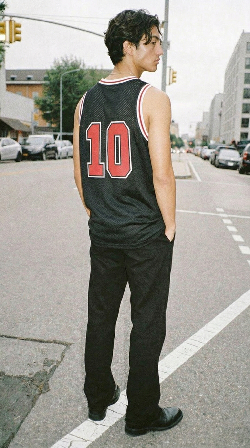 Chicago 10 Jersey — Retro Basketball Mesh Streetwear