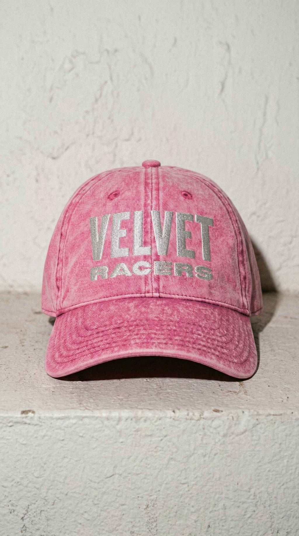 Velvet Racers Vintage Cap – Washed Cotton Twill Cap