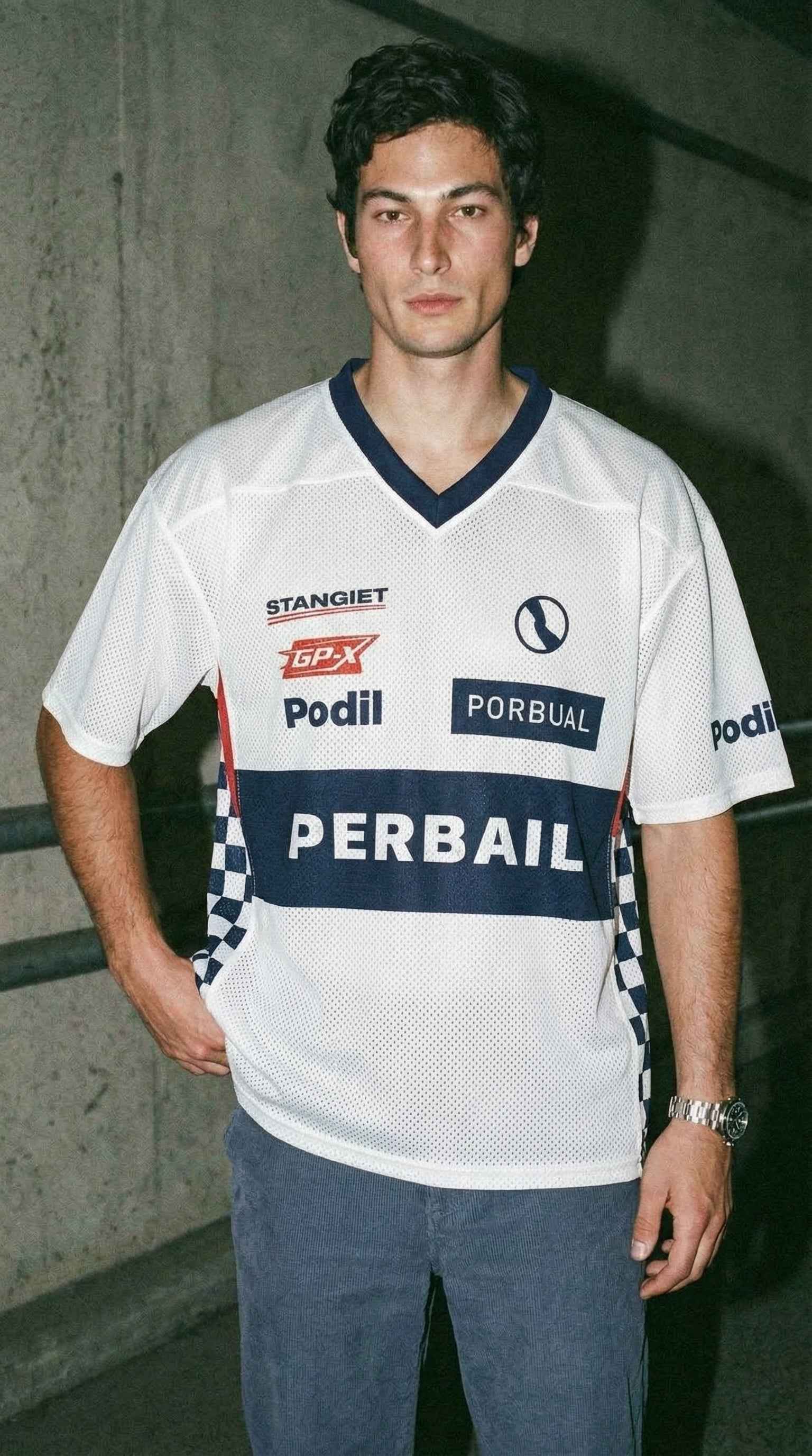 Track Mesh Racing Jersey