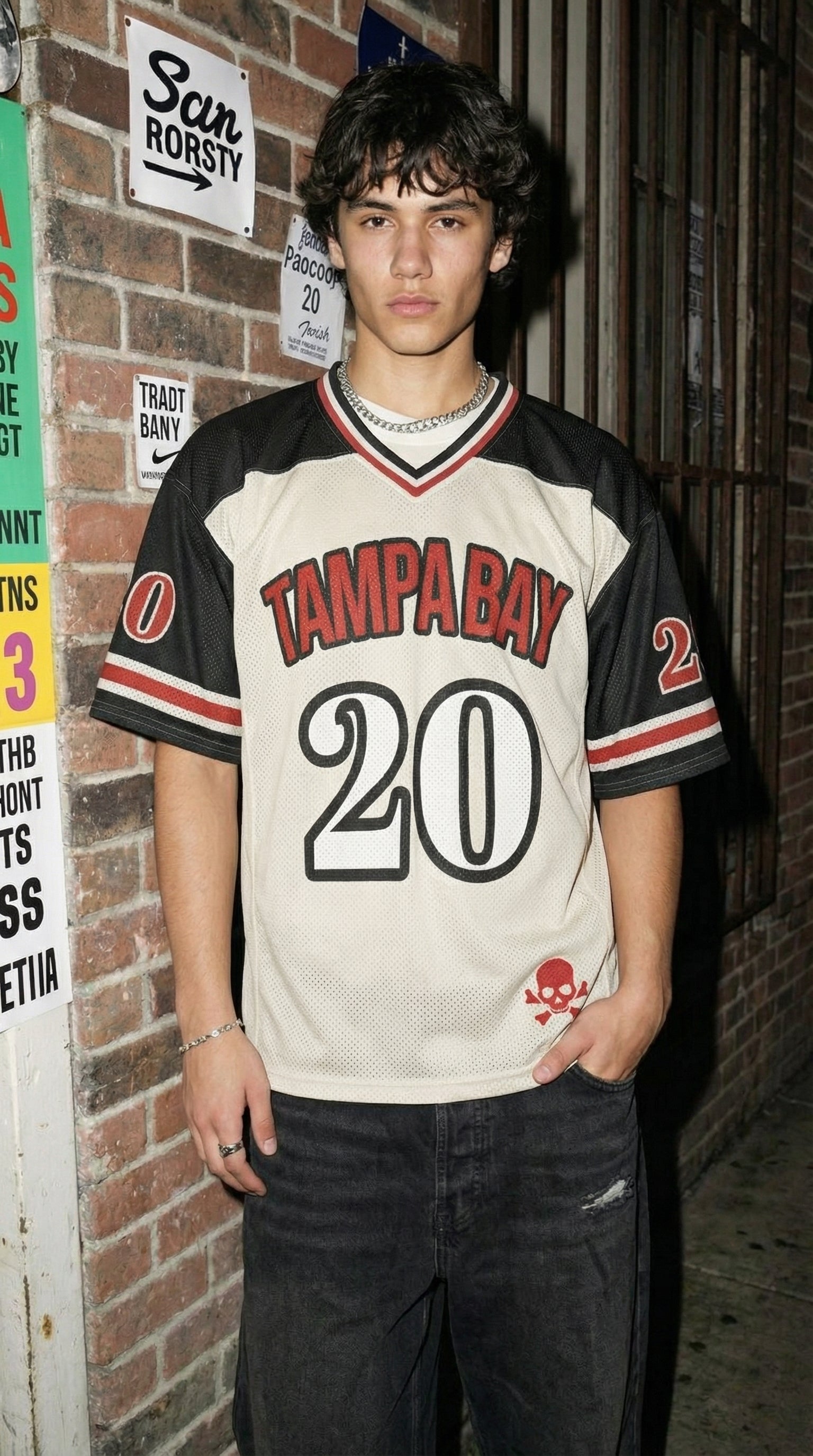 Tampa Bay 20 Jersey — Retro Mesh Streetwear (Florida Edition)
